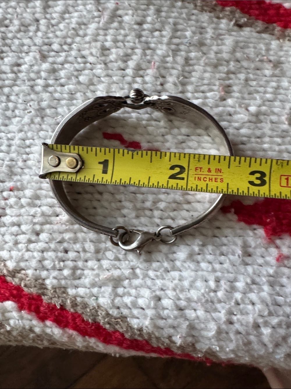 Vintage Silver Spoon Bracelet - Picture 8 of 9